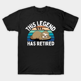 This Legend Has Retired T-Shirt